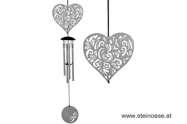 Woodstock Flourish Chime  'Heart'